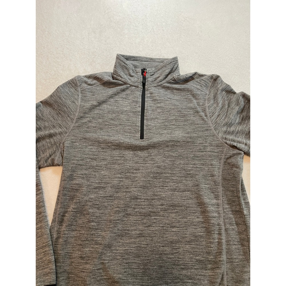 Avalanche Outdoor Supply Co Mens Medium Gray Quarter Zip Pullover CAM150U
